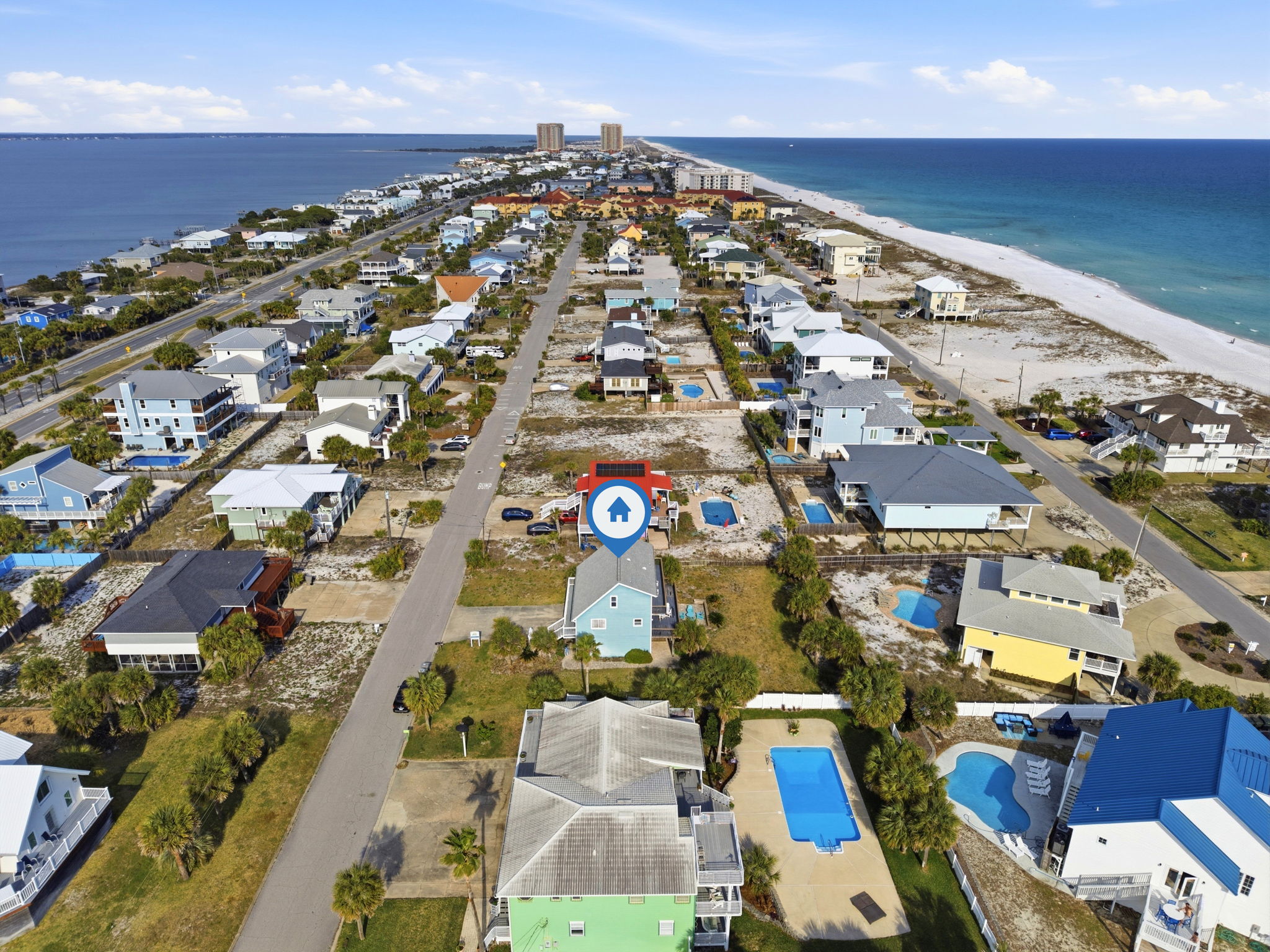 Surrounding area near Beach Blessings