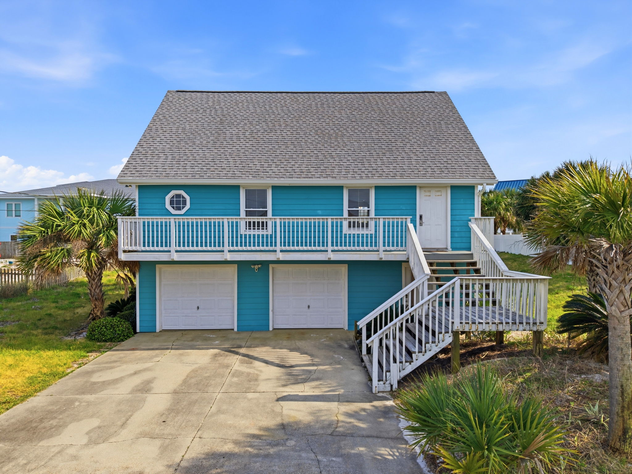 Outdoor view from Beach Blessings