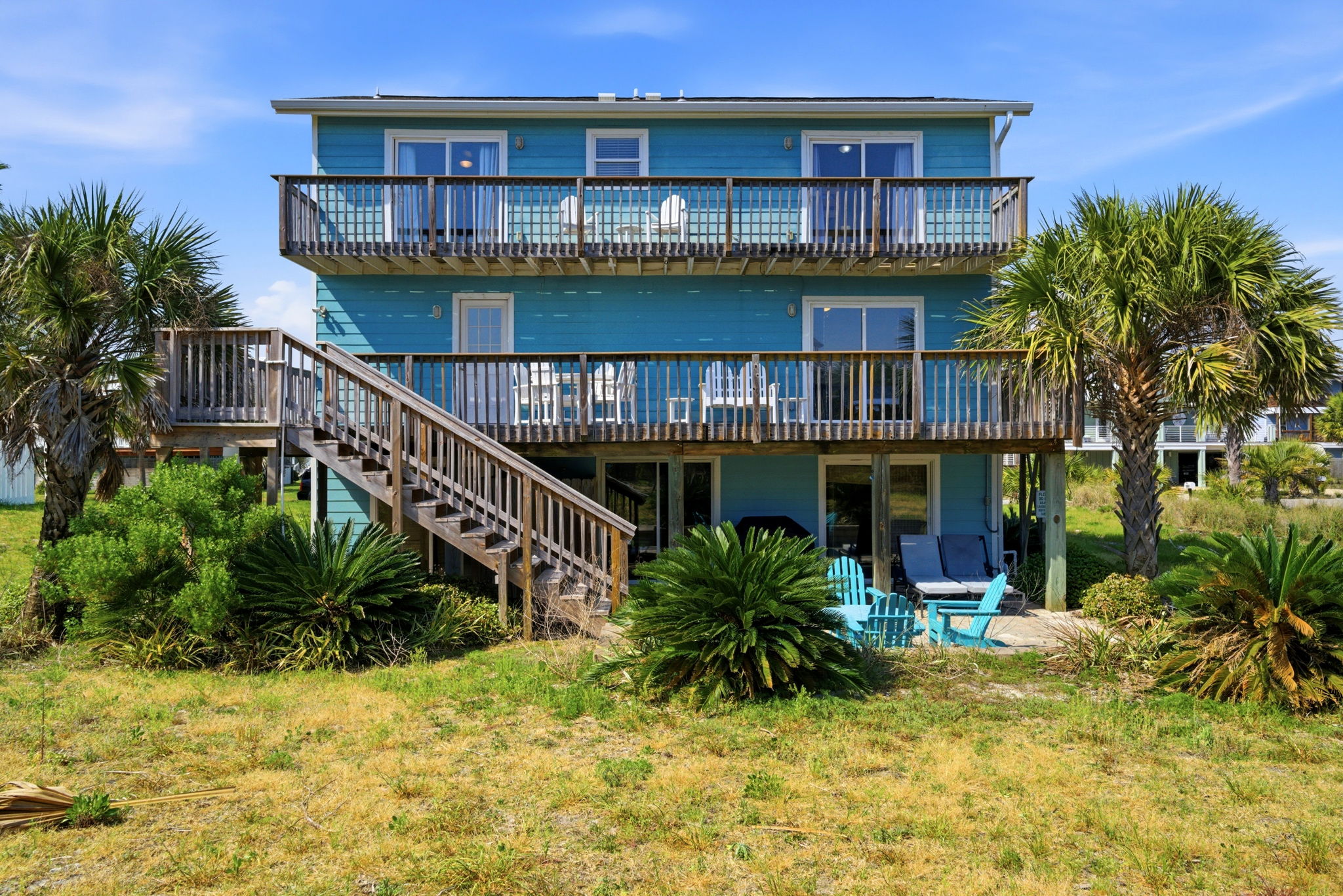 Rear exterior of Beach Blessings